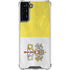Vatican City Flag Distressed Galaxy S21 FE Clear Case
